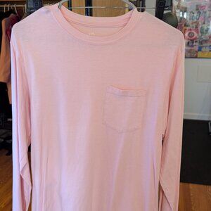 Southern Tide Pink Long Sleeve T Shirt Size S